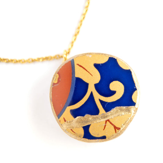Ware Necklace-Kintsugi jewelry-Japanese pottery jewelry-JAPONICA