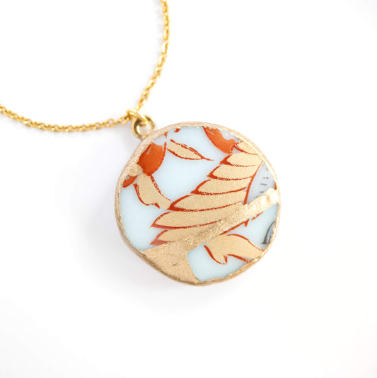 Ware Necklace-Kintsugi jewelry-Japanese pottery jewelry-JAPONICA