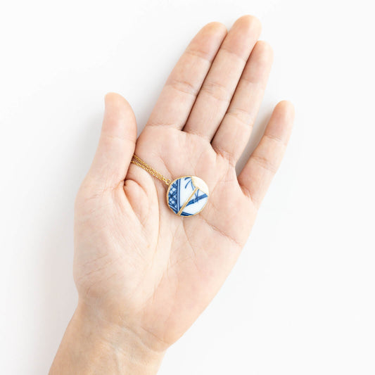 Ware Necklace-Kintsugi jewelry-Japanese pottery jewelry-JAPONICA