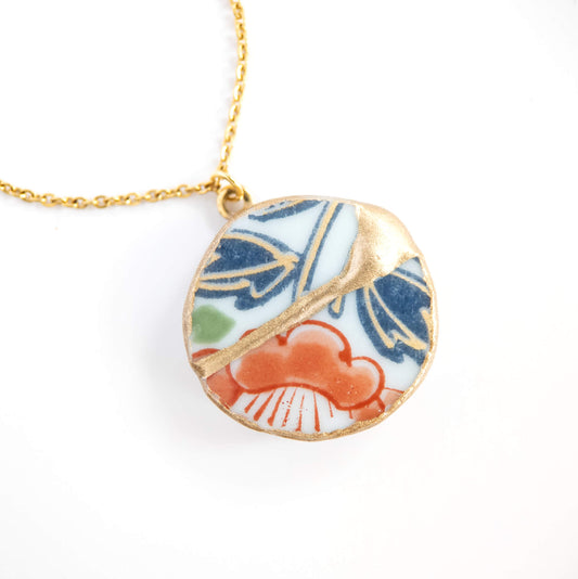 Ware Necklace-Kintsugi jewelry-Japanese pottery jewelry-JAPONICA