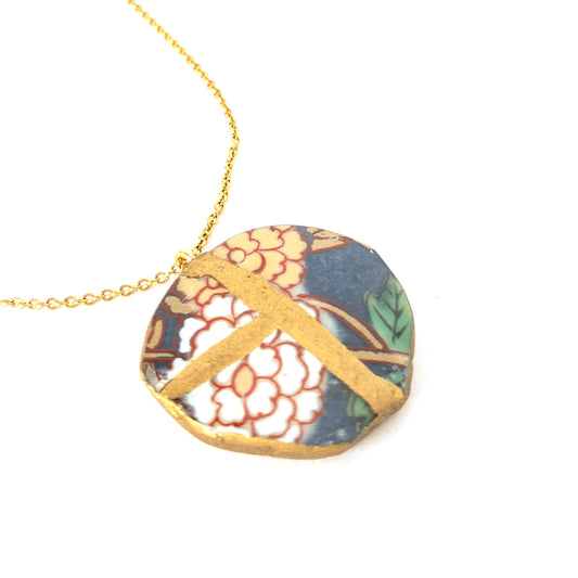 Ware Necklace-Kintsugi jewelry-Japanese pottery jewelry-JAPONICA