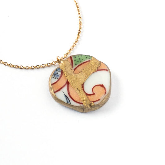 Ware Necklace-Kintsugi jewelry-Japanese pottery jewelry-JAPONICA