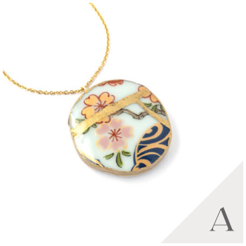 Ware Necklace-Kintsugi jewelry-Japanese pottery jewelry-JAPONICA
