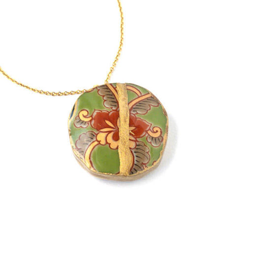 Ware Necklace-Kintsugi jewelry-Japanese pottery jewelry-JAPONICA