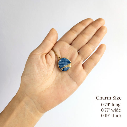 Ware Kintsugi Necklace - Blue