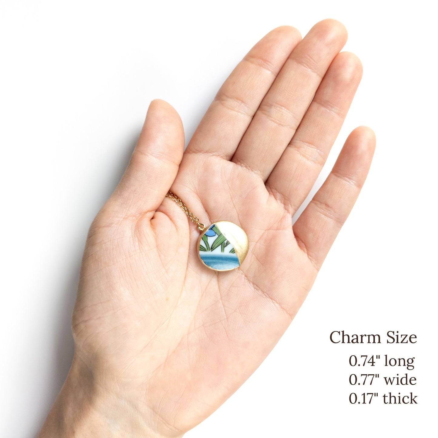 Kake Kintsugi Necklace - Green Blue