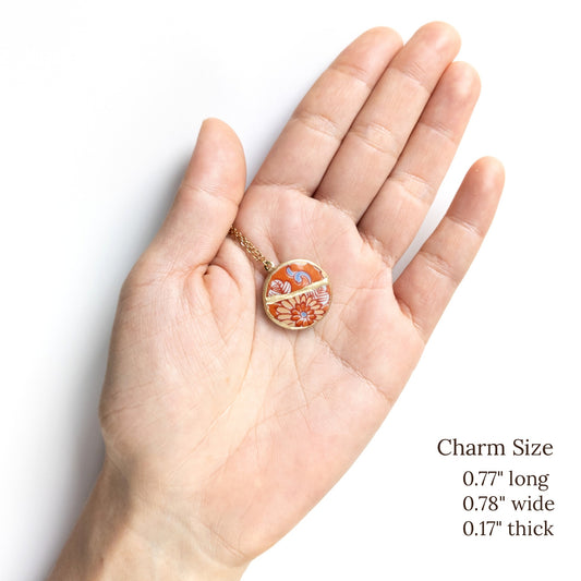 Ware Kintsugi Necklace - Orange