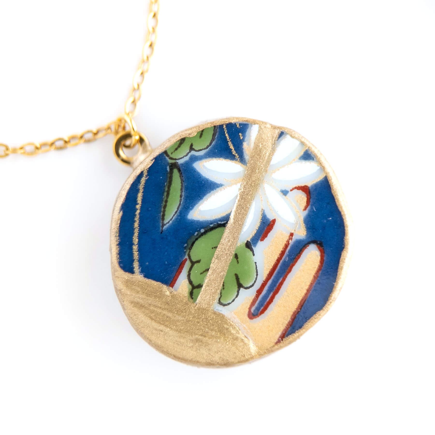 Ware Kintsugi Necklace - Blue