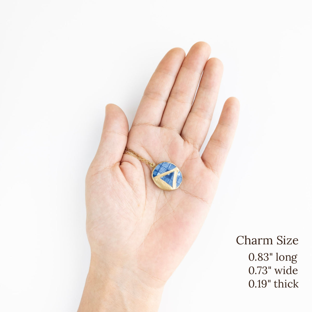 Ware Kintsugi Necklace - Blue