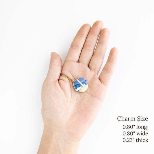 Ware Kintsugi Necklace - Blue