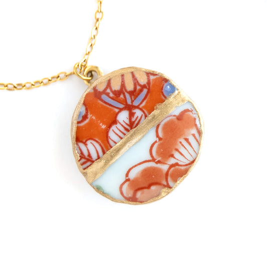 Yobitsugi Kintsugi Necklace - Red