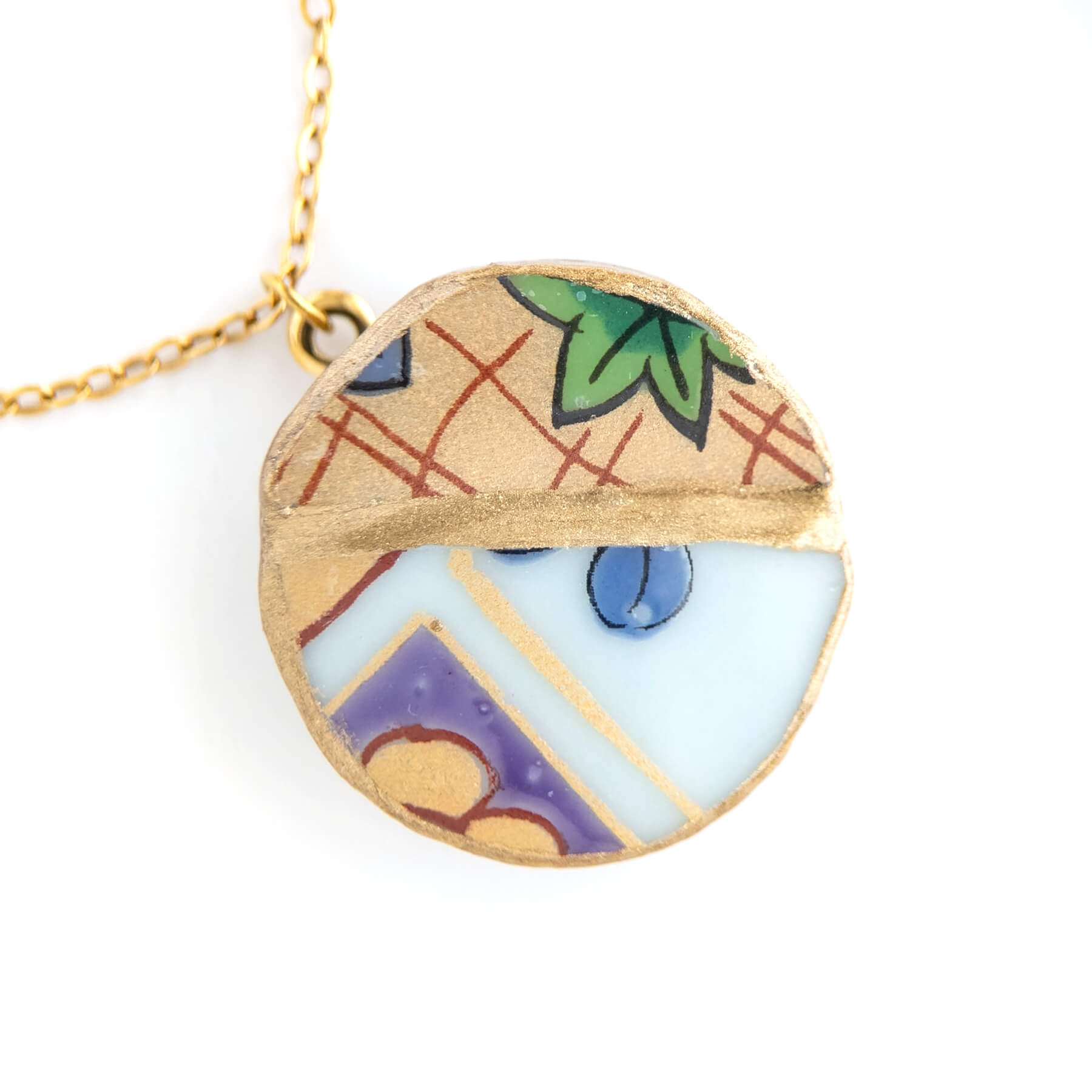 Yobitsugi Kintsugi Necklace - Yellow
