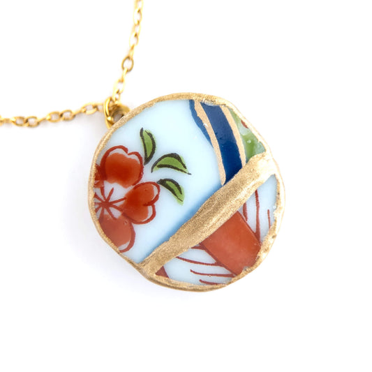 Yobitsugi Kintsugi Necklace - Red