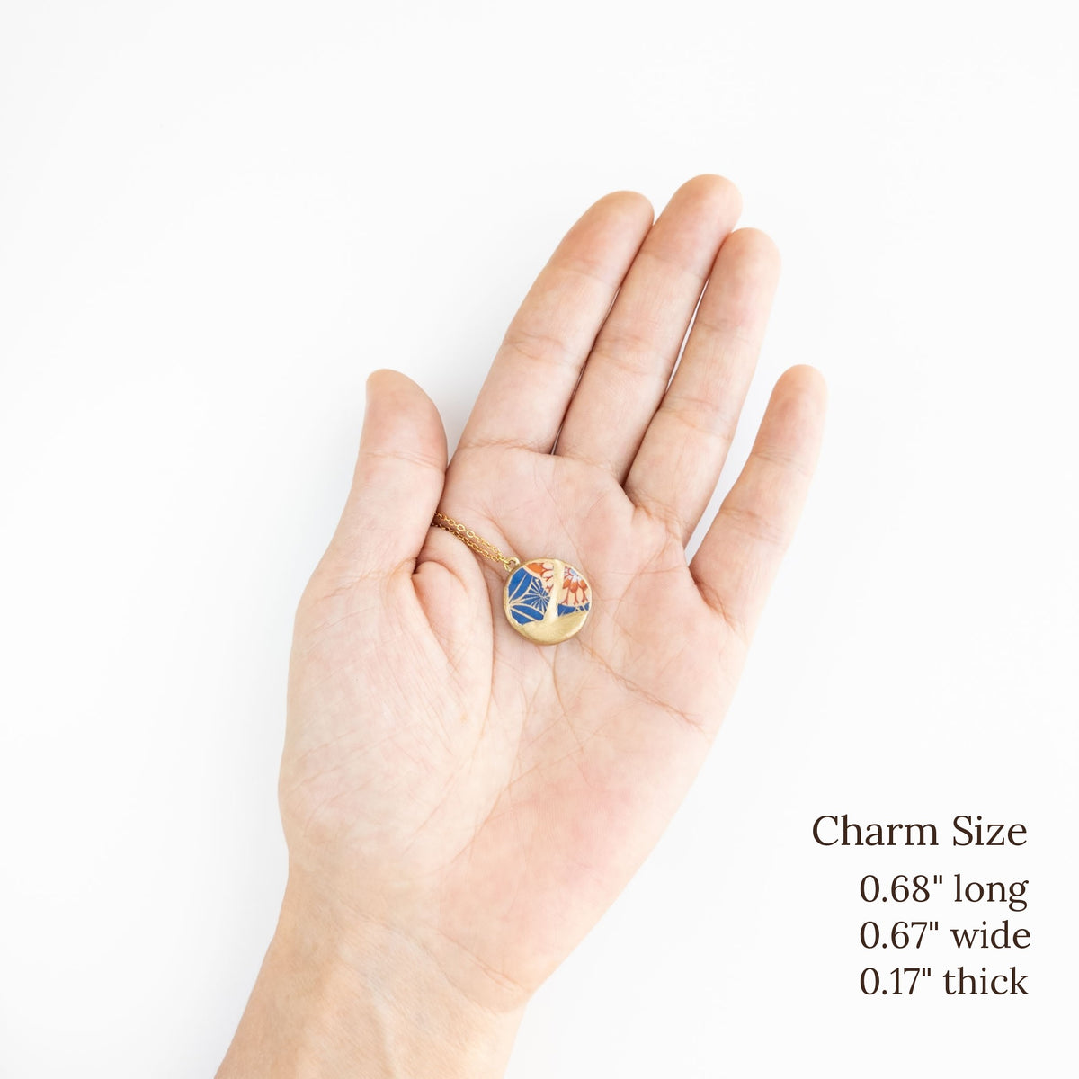 Ware Kintsugi Necklace - Blue Orange