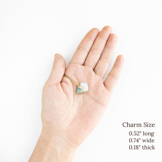 Jadeite Kintsugi Necklace - Green