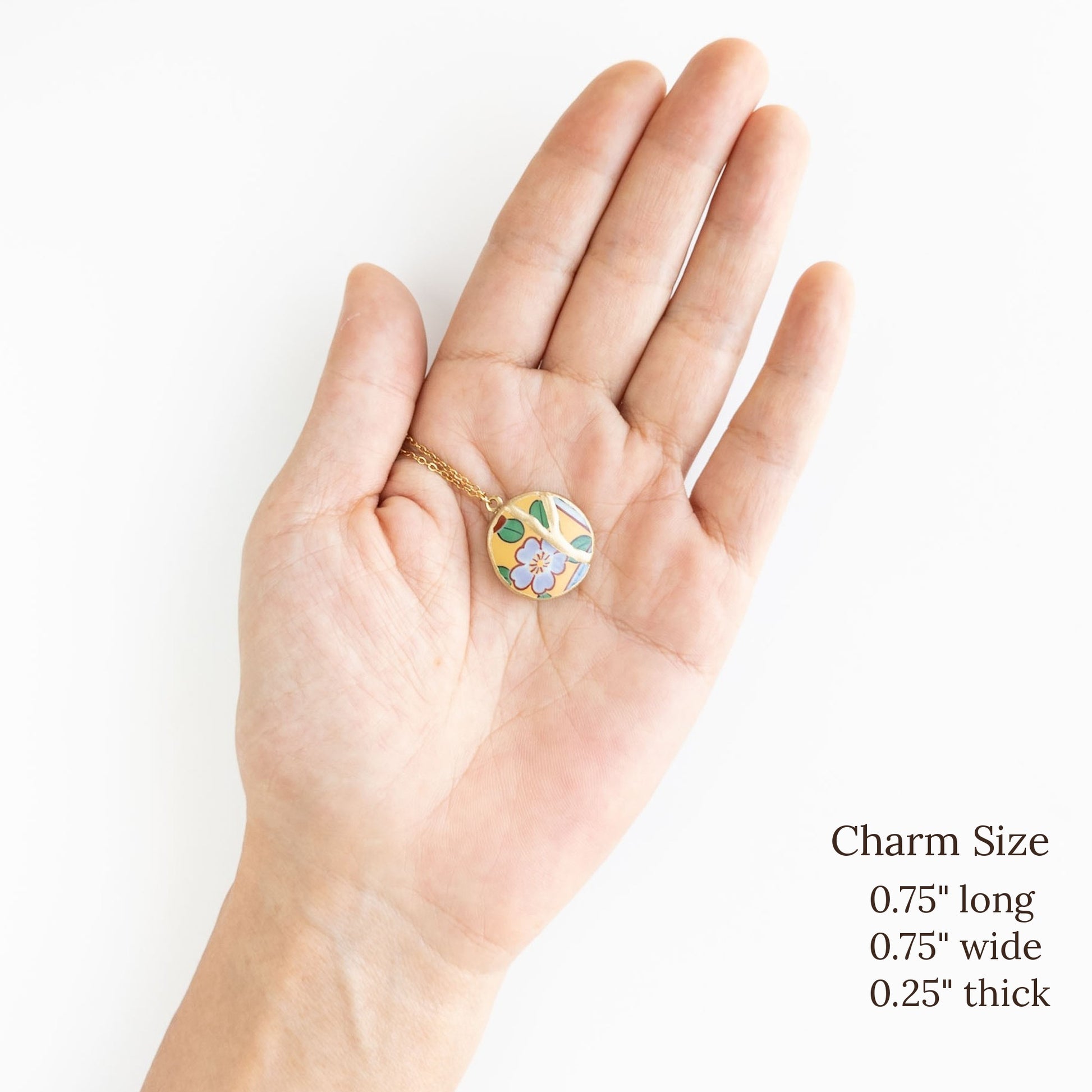 Ware Kintsugi Necklace - Yellow Blue