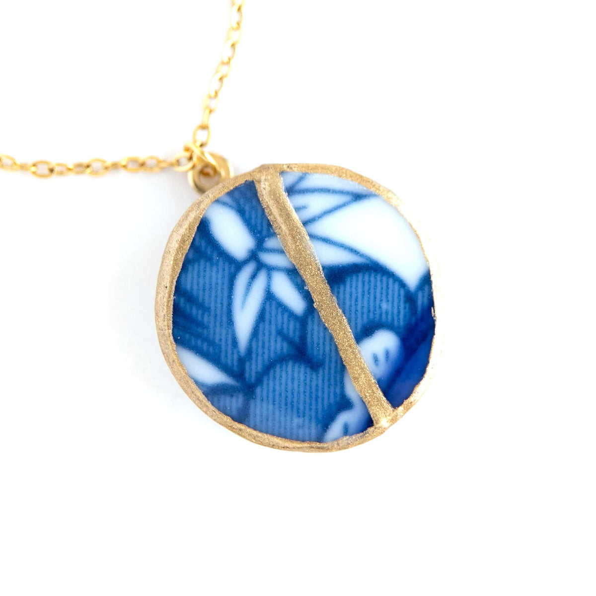Ware Kintsugi Necklace - Blue