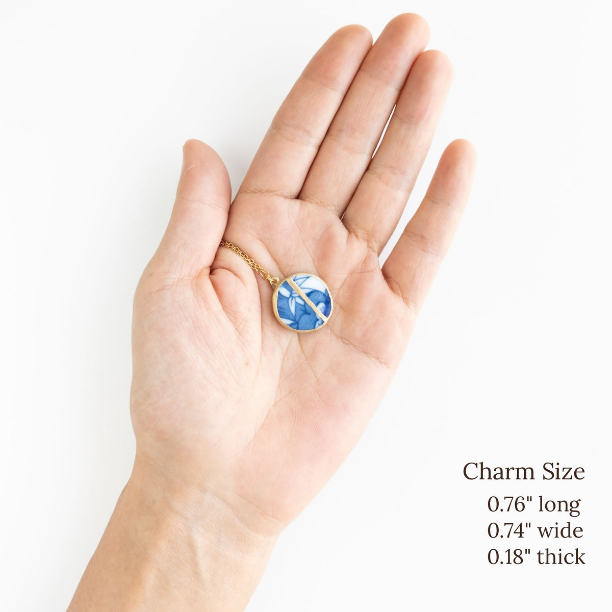 Ware Kintsugi Necklace - Blue