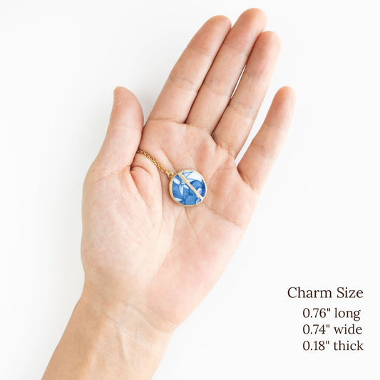Ware Kintsugi Necklace - Blue