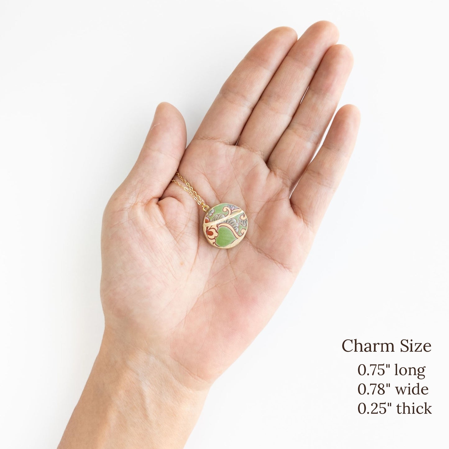 Ware Kintsugi Necklace - Green