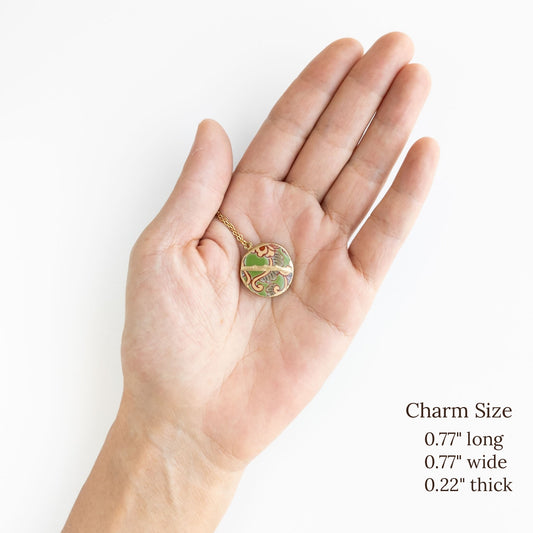 Ware Kintsugi Necklace - Green
