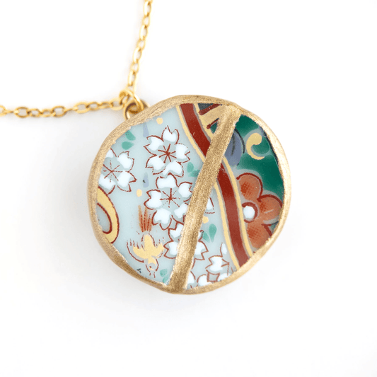 Ware Kintsugi Necklace - Pink Red