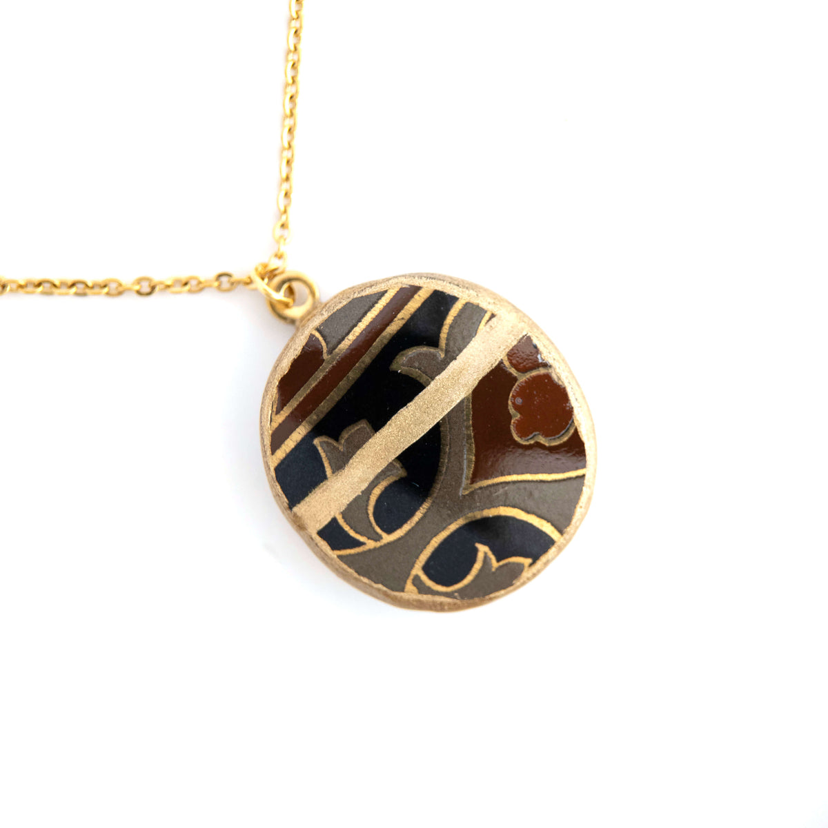 Ware Kintsugi Necklace - Brown