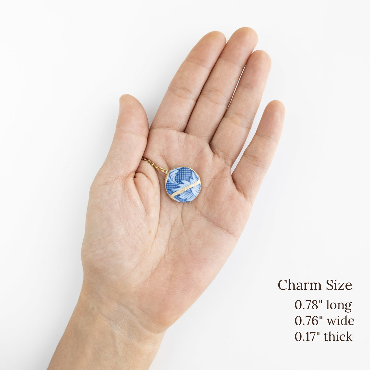 Ware Kintsugi Necklace - Blue