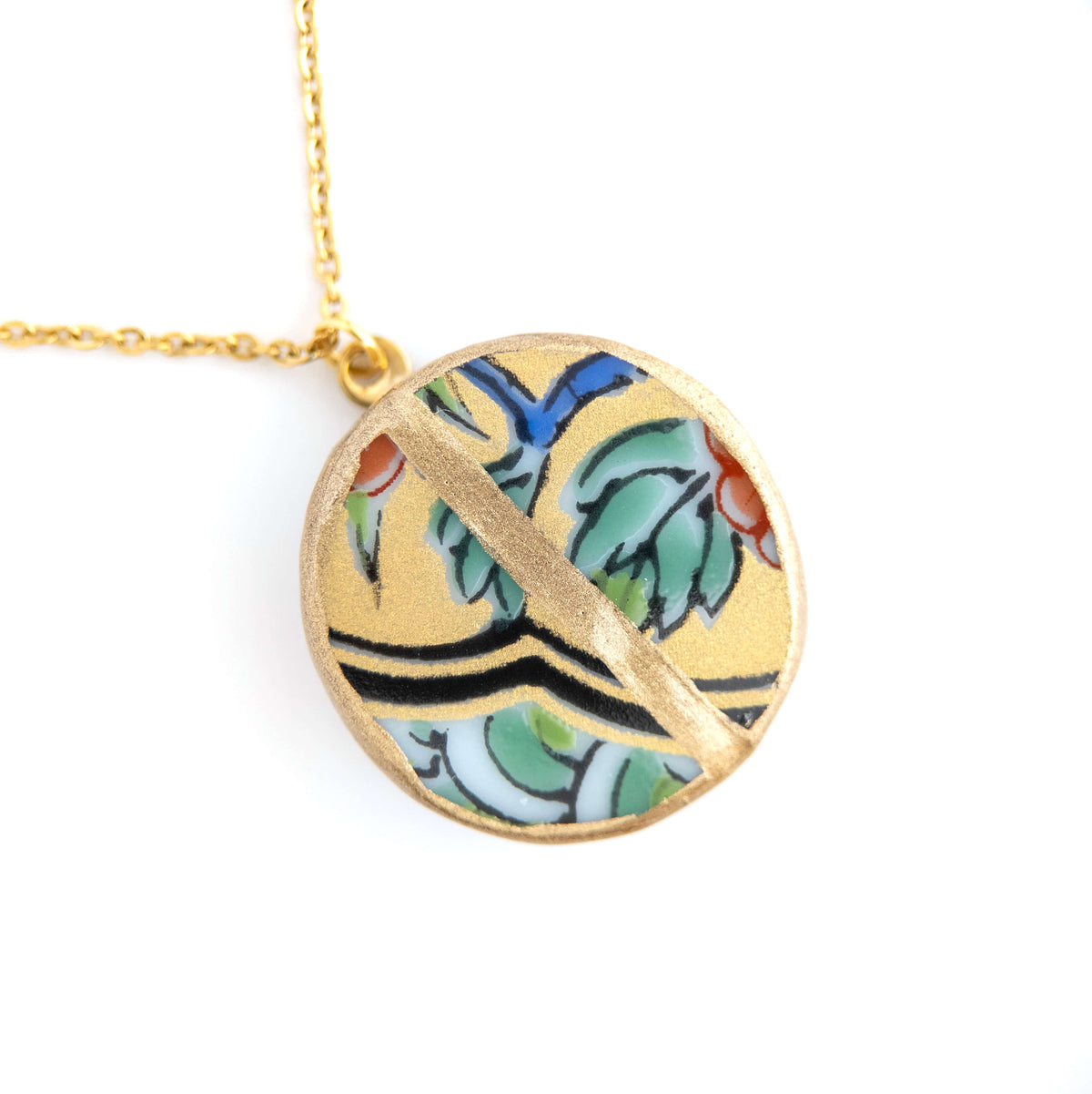 Ware Kintsugi Necklace - Yellow