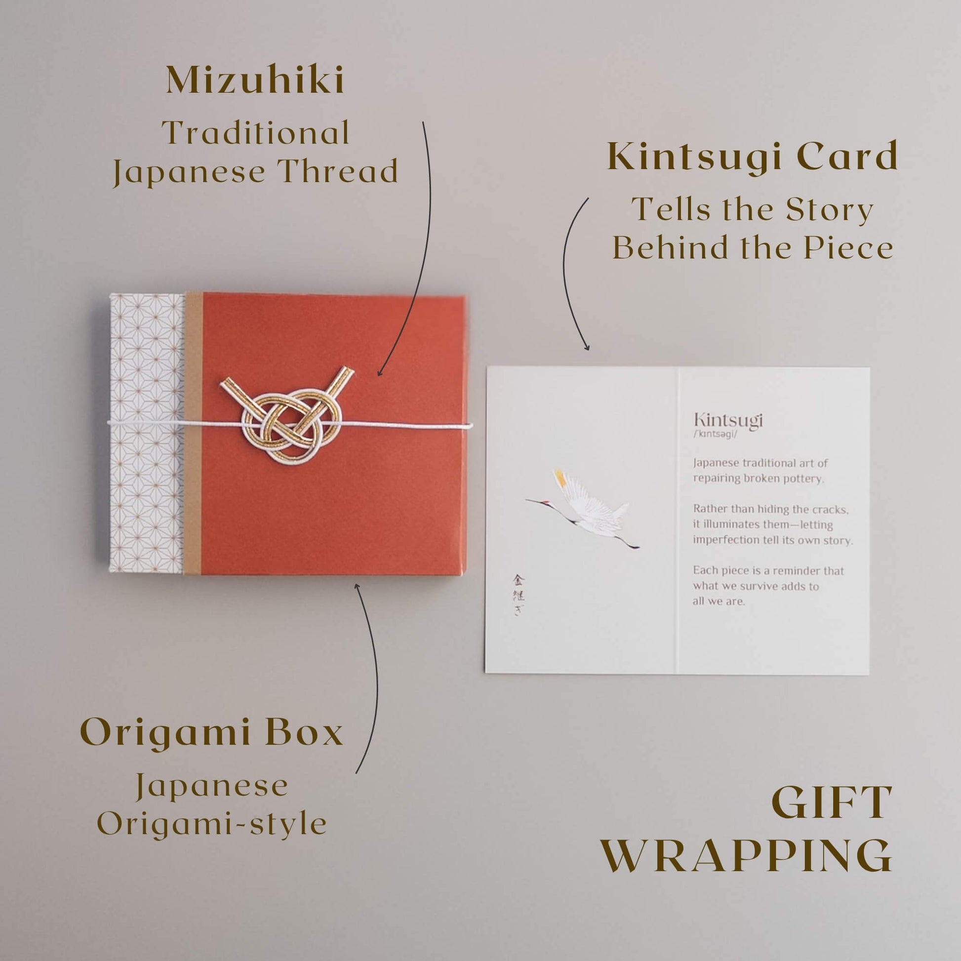 Kintsugi Japanese Style Gift Wrapping