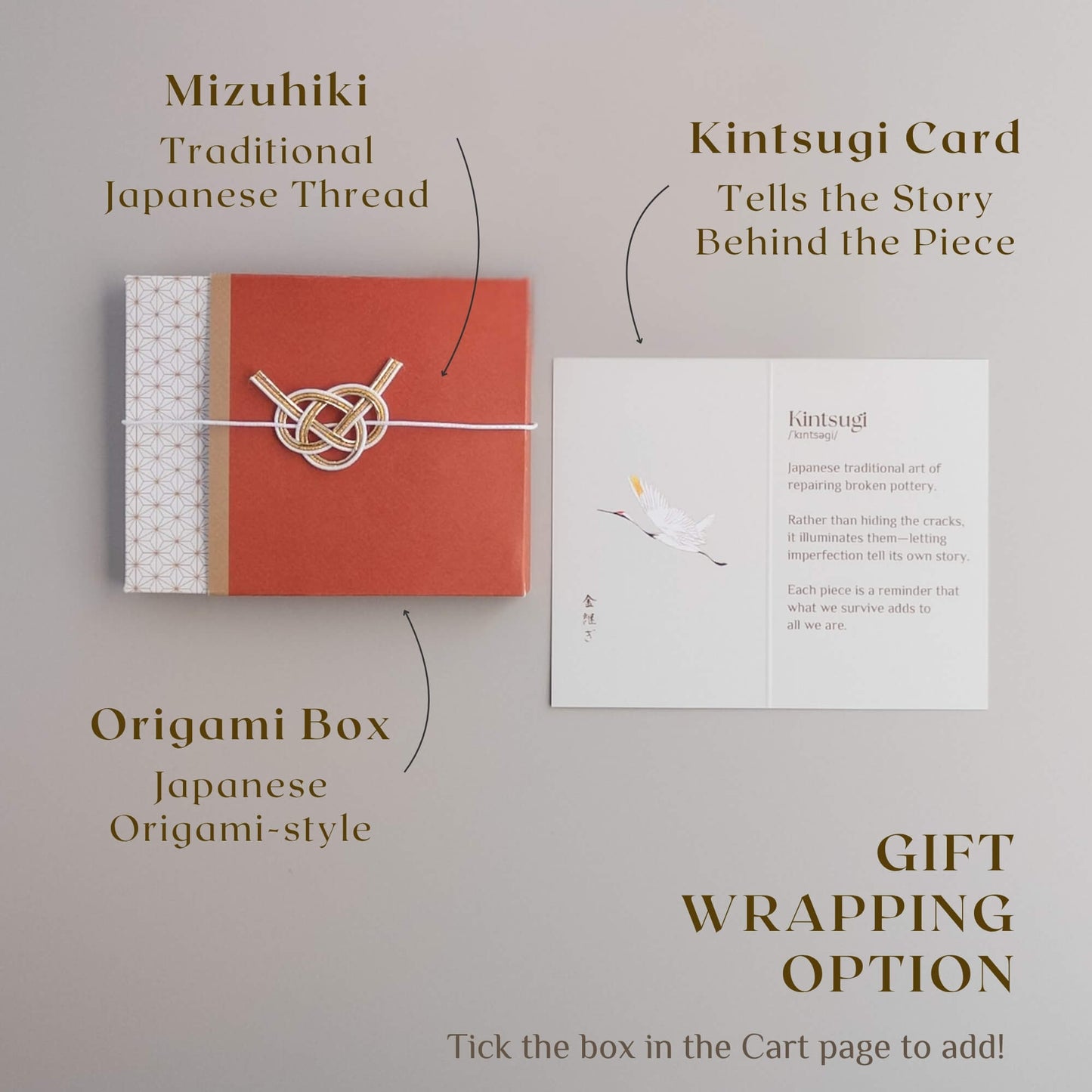 JAPONICA Kintsugi Japanese style gift box