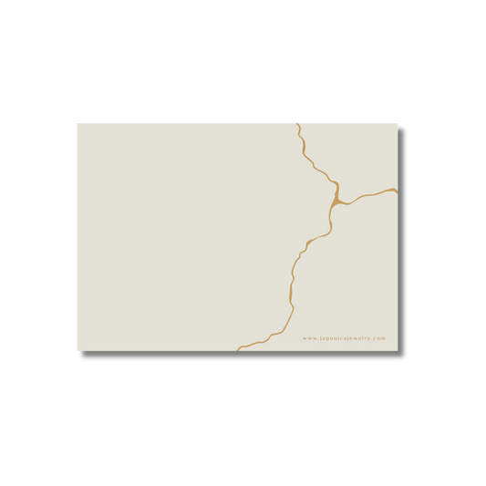 Kintsugi Crane Postcard