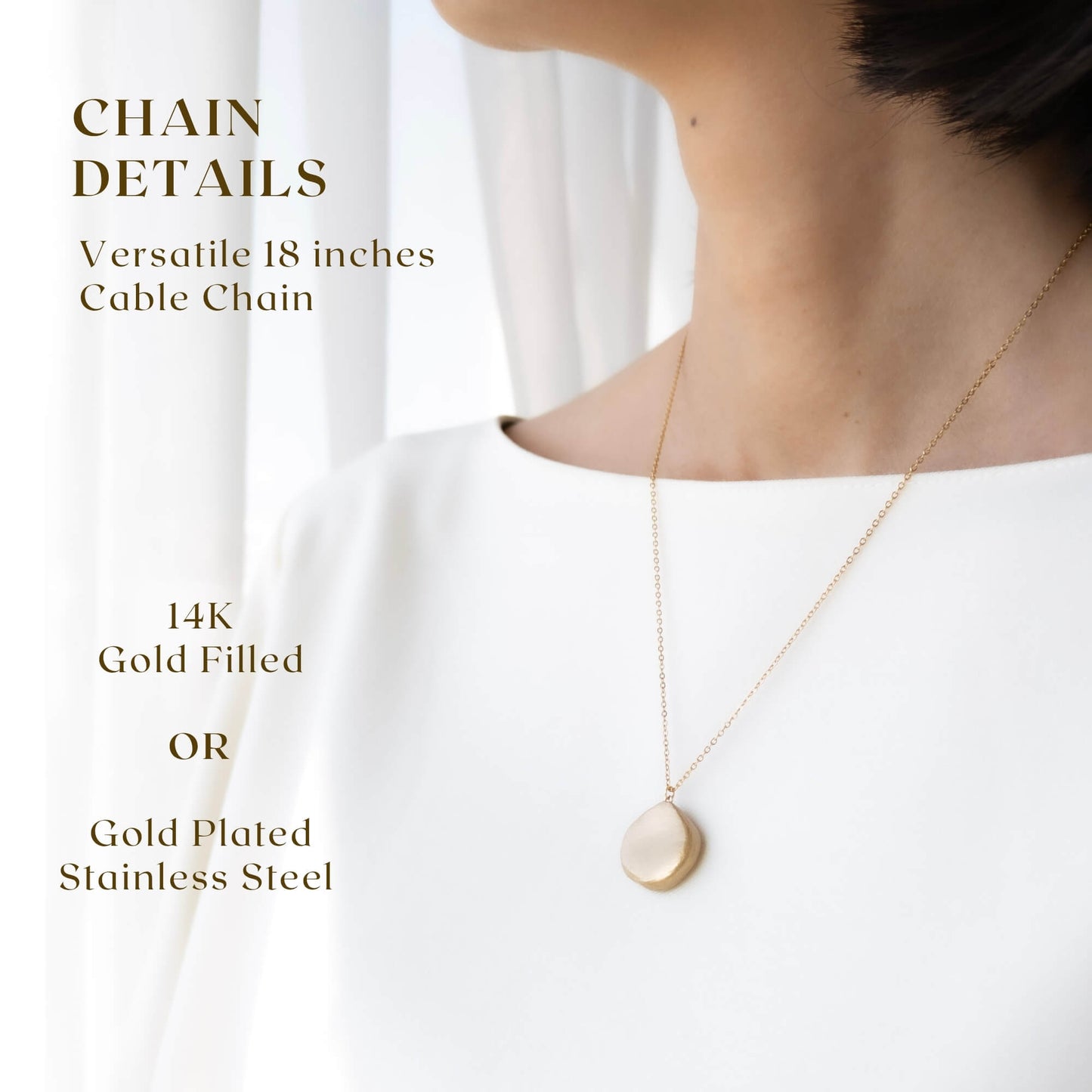JAPONICA Kintsugi Necklace chain reference